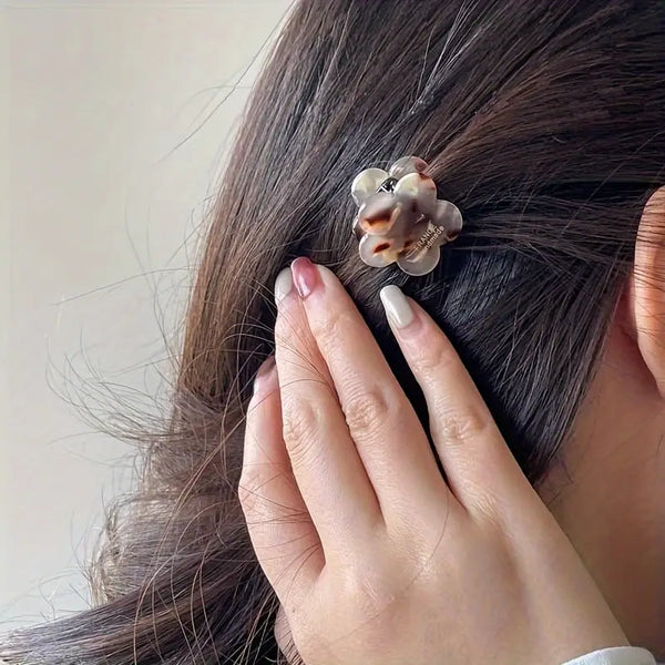 Mini Flower Hair Clips