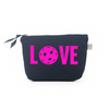 Navy Pickleball Makeup Bag