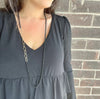 Amber Long Chain Necklace