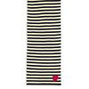 Kerri Rosenthal Heart Knit Striped Scarf