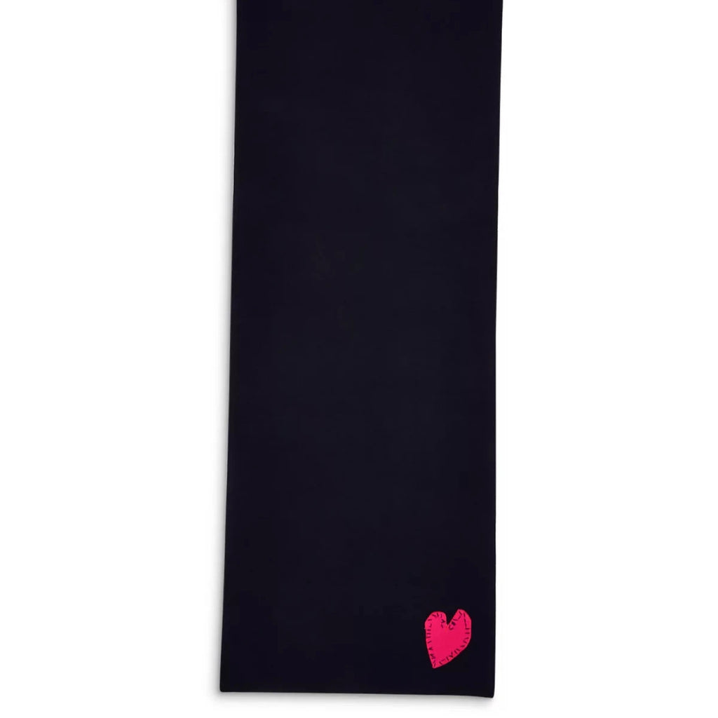 Kerri Rosenthal Heart Navy Knit Scarf