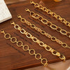 18K Plated Oval Link Bracelets