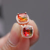 Multicolor Crystal Stud Earrings