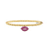 Sami Tiny Little Mini Lips Stretch Bracelet