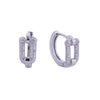 Pave Huggie Earrings