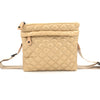 On The Go Quilted Crossbody Bag