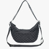 Crescent Shaped Quilted Shoulder/Handbag