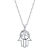 Hamsa with Tree of Life Symbol Necklace