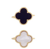 Clover Adjustable Gold Ring