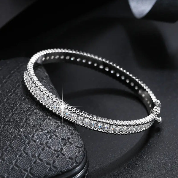 Crystal Bangle Bracelet