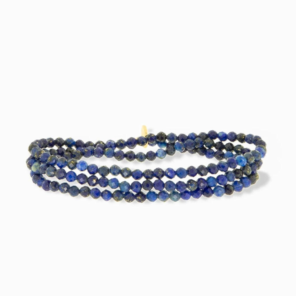 Stretch Lapis Bracelet