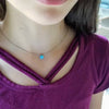 Opal Star of David Necklace