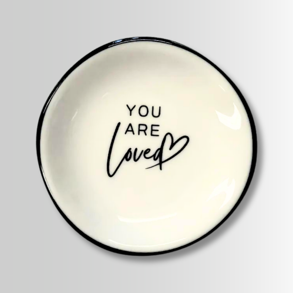 You Are Loved Ring Dish