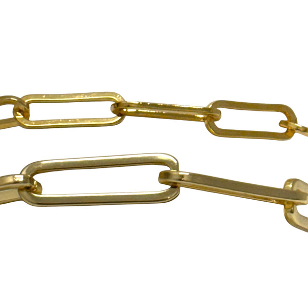 Mia Gold Paperclip Bracelets