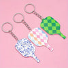 Decorative Pickleball Keychains