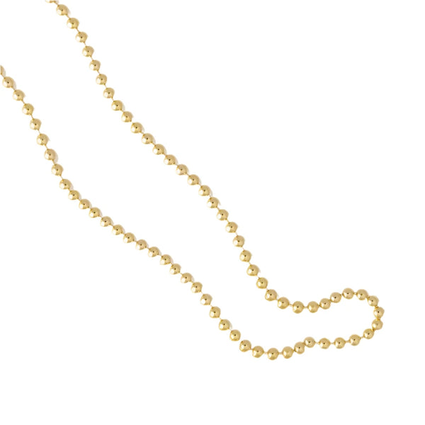 16" Gold Short Bead Chain