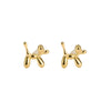 Sterling/Gold Filled Tiny Balloon Dog Earrings