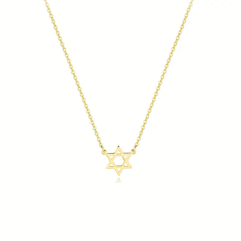 Star Of David Pendant Necklace