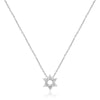 CZ Pave Star of David Necklace