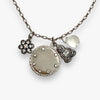 Charms Away Silver Necklace