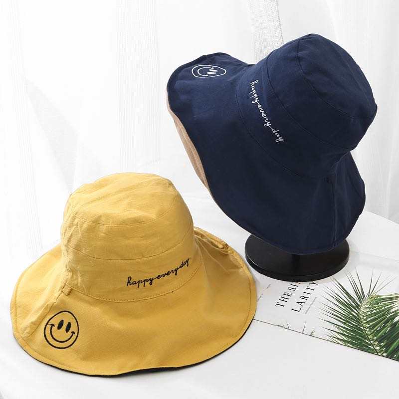 Reversible Happy Everyday Fisherman's Hat