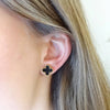 Small Clover Leaf Stud Earrings