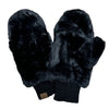 CC Faux Fur Convertible Mittens