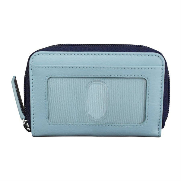 ili Two Tone Zip Around Pouch