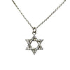 Pave CZ Star of David Necklace