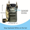 Water Bottle Puffer Crossbody Bag (8 colors)