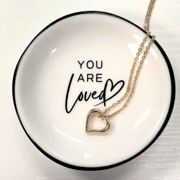 You Are Loved Ring Dish