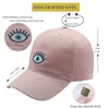 Evil Eye Embroidered Baseball Cap