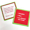 Double Sided Funny Saying Holiday Napkins