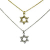 Pave CZ Star of David Necklace