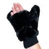 CC Faux Fur Convertible Mittens