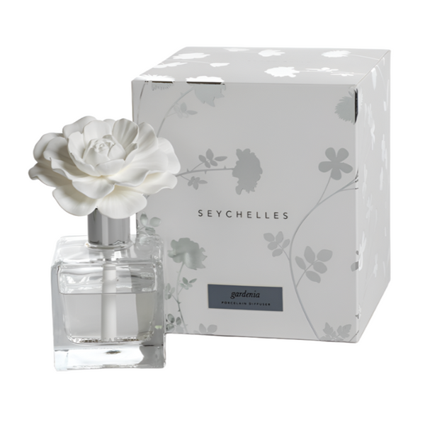 Seychelles Porcelain Diffuser With Gardenia Fragrence