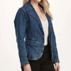 Mina Denim Blazer Jacket