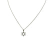 Pave CZ Star of David Necklace