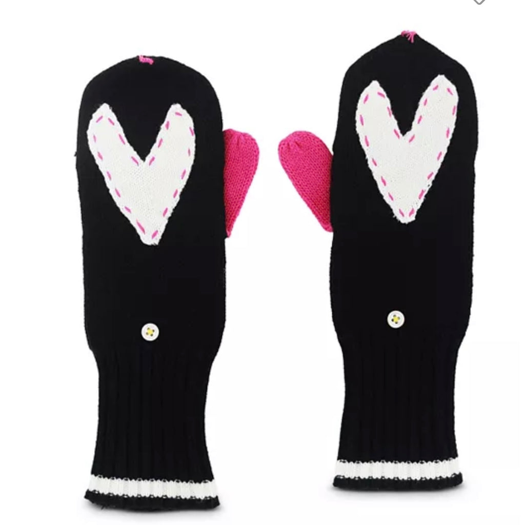 Kerri Rosenthal Heart Pop Top Mittens