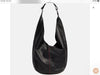 Tom Zip Black Leather Bag