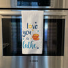 French Terry Waffle Design Hanukkah Dish Towels