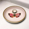 Painted Decoupage Butterfly Dishes