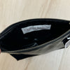 Black Patent Make Up Bag