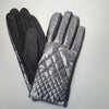 Shiny Quilted Tech Glove