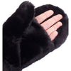 CC Faux Fur Convertible Mittens