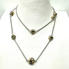 36" Two-Tone Classic Knot Necklace