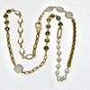 36" Loni Paul Moonstone, Labradorite, Crystal And Pearl Necklace