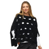 Black Cut Out Poncho By Zaket And Plover