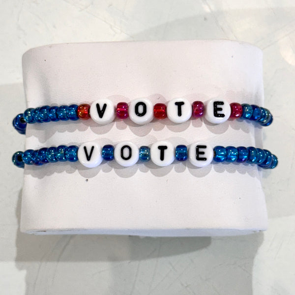 VOTE Beaded Bracelets