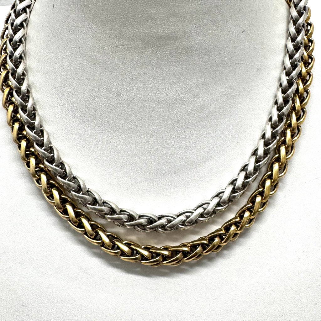 Thick Wheat Chain Necklace